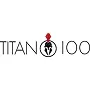 TITAN 1OO logo with a stylized Spartan helmet icon in the 'O'.